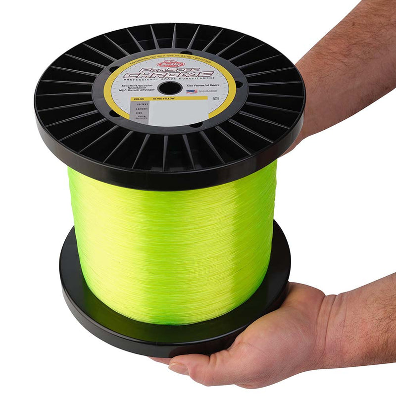 Load image into Gallery viewer, Berkley ProSpec Chrome Hi-Vis Yellow Monofilament - 50 lb - 5000 yds - PSC5B50-HVY [1543431]
