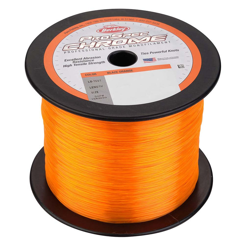 Load image into Gallery viewer, Berkley ProSpec Chrome Blzae Orange Monofilament - 16 lb - 1000 yds - PSC1B16-80 [1543995]
