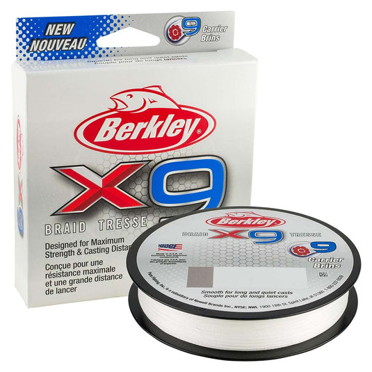 Berkley x9 Braid Crystal - 8lb - 164 yds - X9BFS8-CY [1486883]