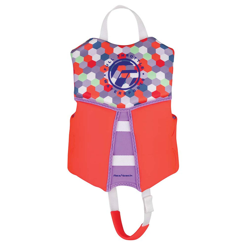 Load image into Gallery viewer, Full Throttle Child Rapid-Dry Flex-Back Life Jacket - Pink [142500-105-001-22]
