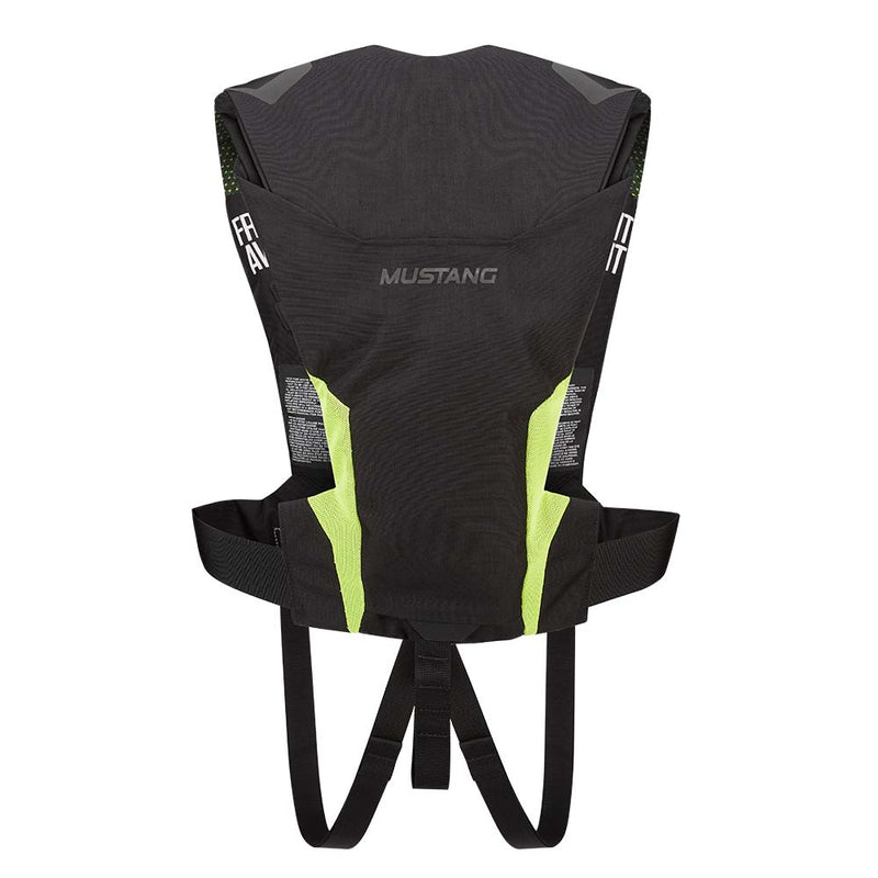 Load image into Gallery viewer, Mustang EP 38 Ocean Racing Hydrostatic Inflatable Vest - Black/Fluorescent Yellow/Green - Automatic/Manual [MD6284-263-0-202]
