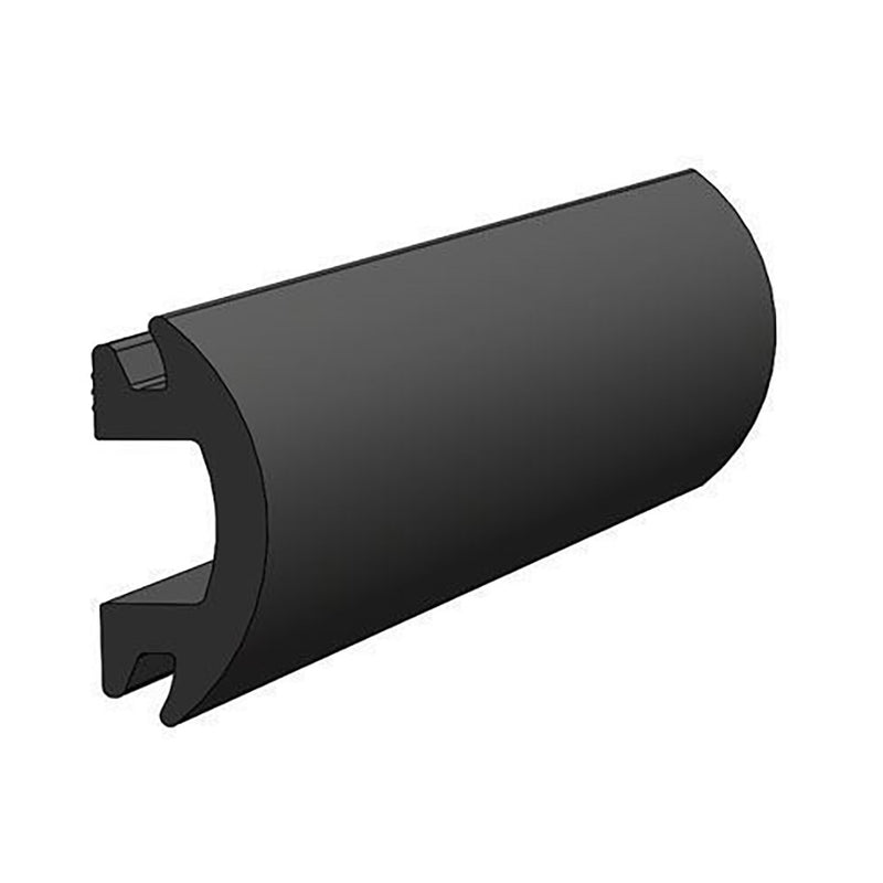 Load image into Gallery viewer, TACO 70 Flexible Black Rub Rail Insert 1-3/16&quot; x 1/2&quot; [V12-4144BKA70-1]
