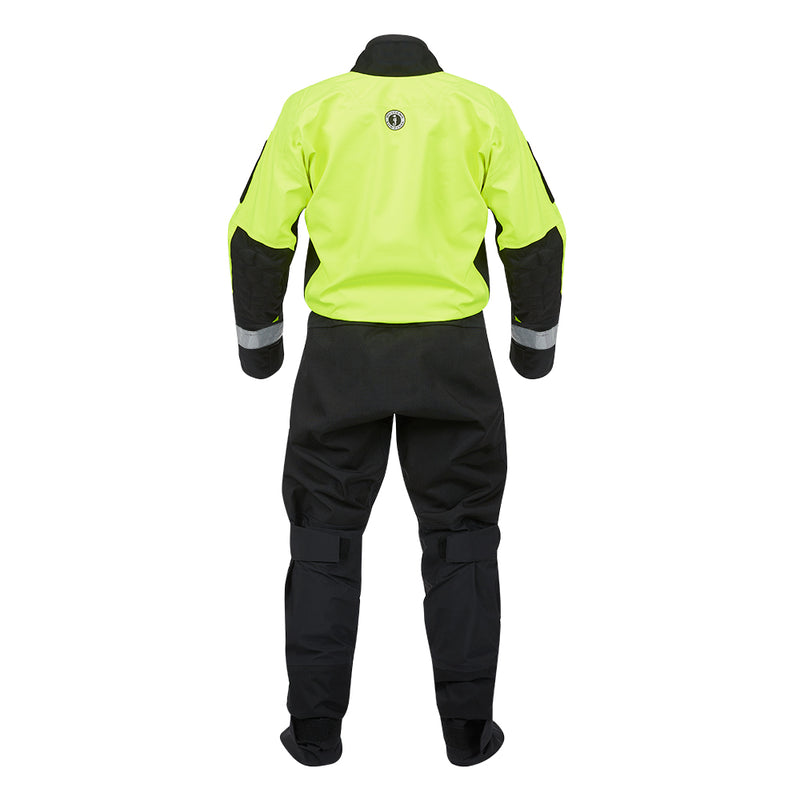Load image into Gallery viewer, Mustang Sentinel Series Water Rescue Dry Suit - Fluorescent Yellow Green-Black - Large 2 Long [MSD62403-251-L2L-101]
