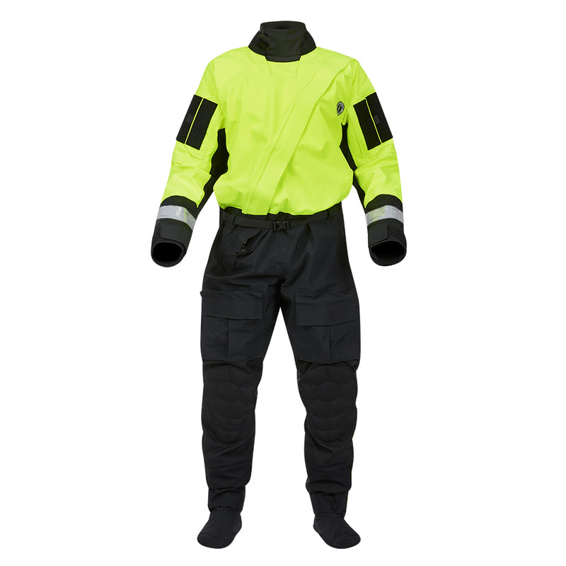 Load image into Gallery viewer, Mustang Sentinel Series Water Rescue Dry Suit - Fluorescent Yellow Green-Black - XXL Short [MSD62403-251-XXLS-101]
