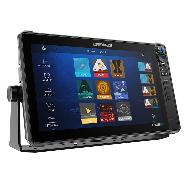 Load image into Gallery viewer, Lowrance HDS PRO 16 - w/ Preloaded C-MAP DISCOVER OnBoard  Active Imaging HD Transducer [000-15990-001]
