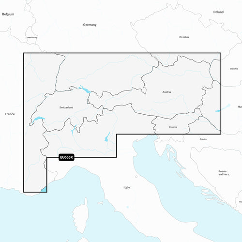 Garmin Navionics Vision+ NVEU066R - Alpine, Lakes  Rivers - Inland Marine Chart [010-C1261-00]