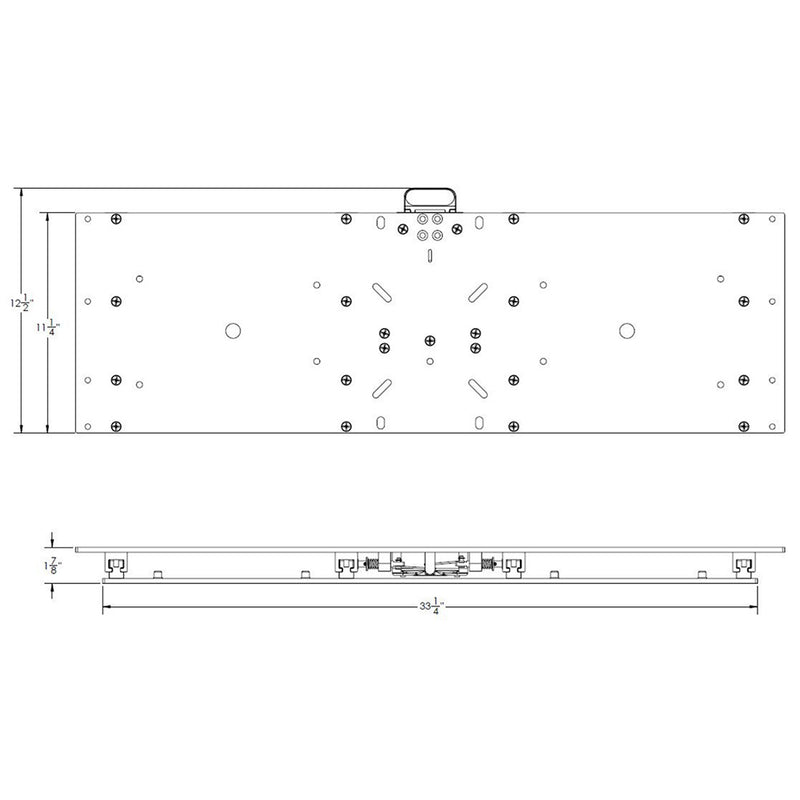 Load image into Gallery viewer, TACO 11-1/8&quot; x 36&quot; Manual Seat Slide [M20-3611]
