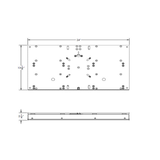 TACO 13-1/8" x 24" Electric Seat Slide [M20-2413E]