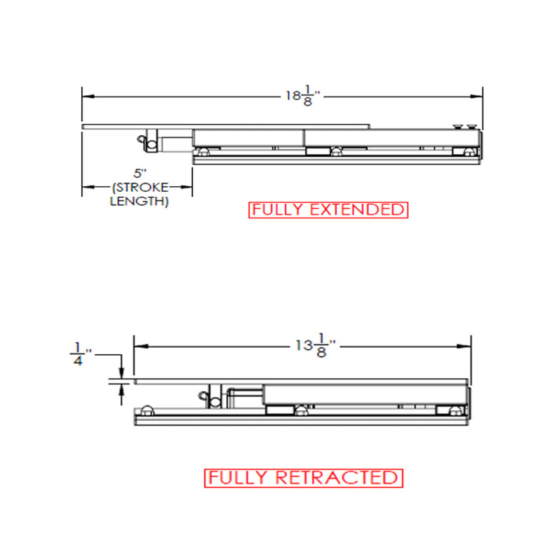 Load image into Gallery viewer, TACO 13-1/8&quot; x 24&quot; Electric Seat Slide [M20-2413E]
