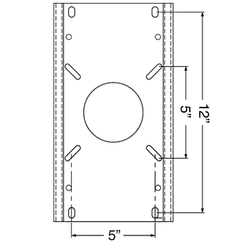 Load image into Gallery viewer, Springfield Trac-Lock Swivel/Slide Non-Locking Mount f/2-7/8&quot; Post [1100521-L1]
