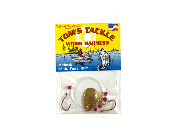 Load image into Gallery viewer, Tom&#39;s Tackle Crawler Harness 2 Hook
