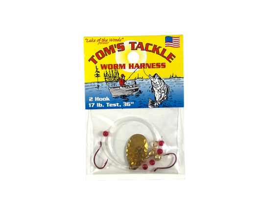 Tom's Tackle Crawler Harness 2 Hook